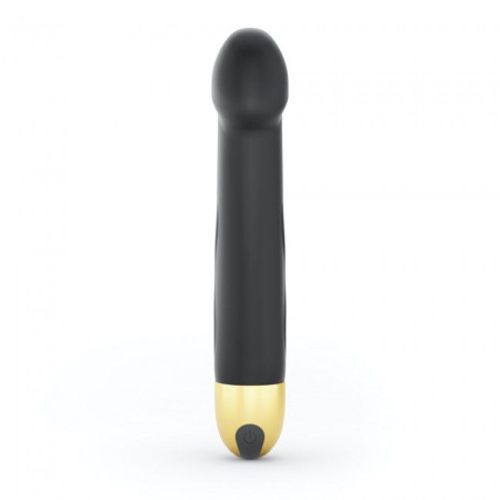 Вибратор Dorcel Real Vibration M Gold 2.0, диам 3,7см, перезаряжаемый, для точки G || 