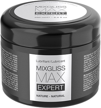 Густая смазка для фистинга и анального секса MixGliss MAX Expert Nature (250 мл)  на водной основе